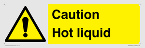 Caution Hot liquid